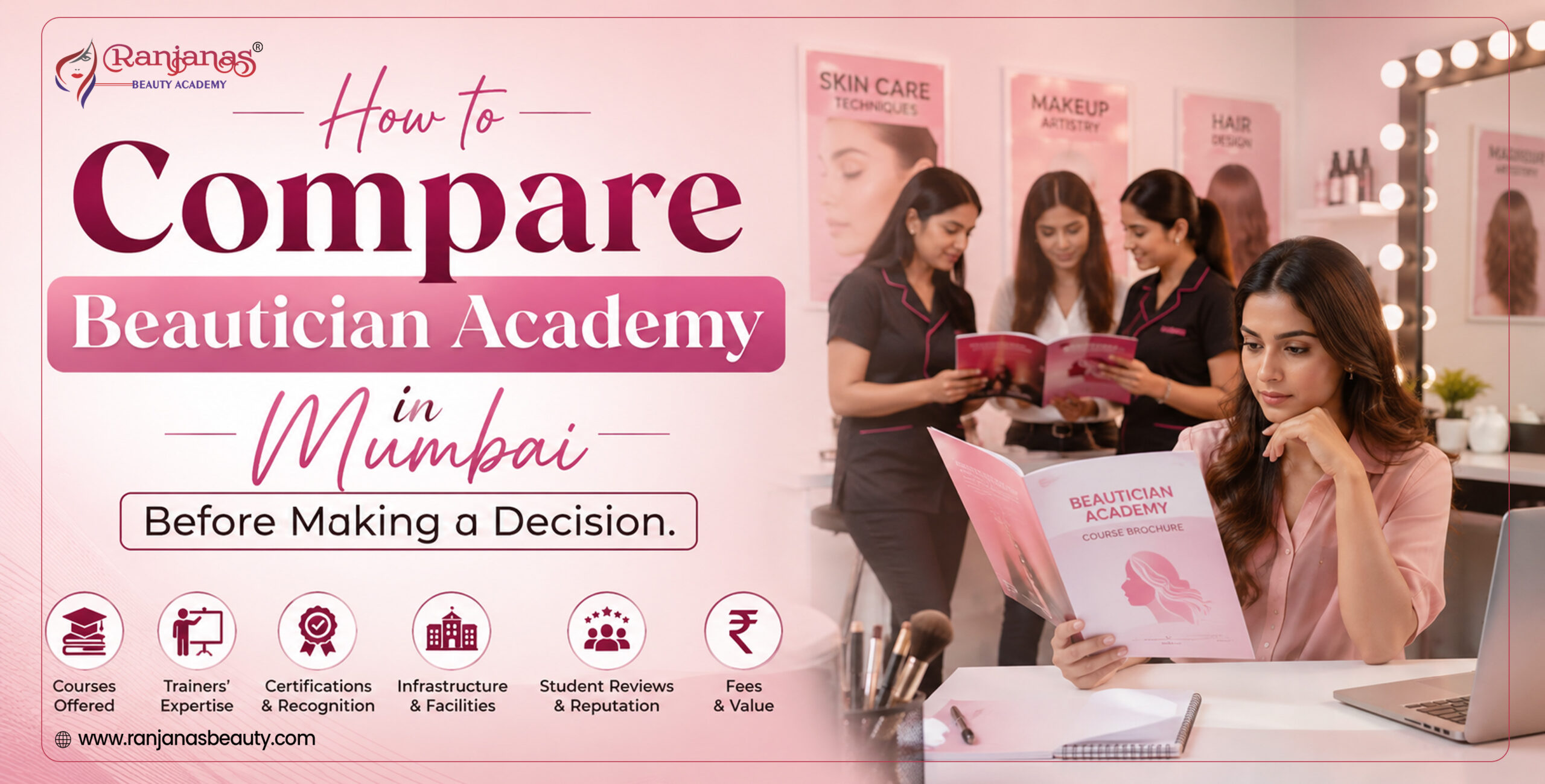 How to Compare Beautician Academy in Mumbai Before Making a Decision? 2026